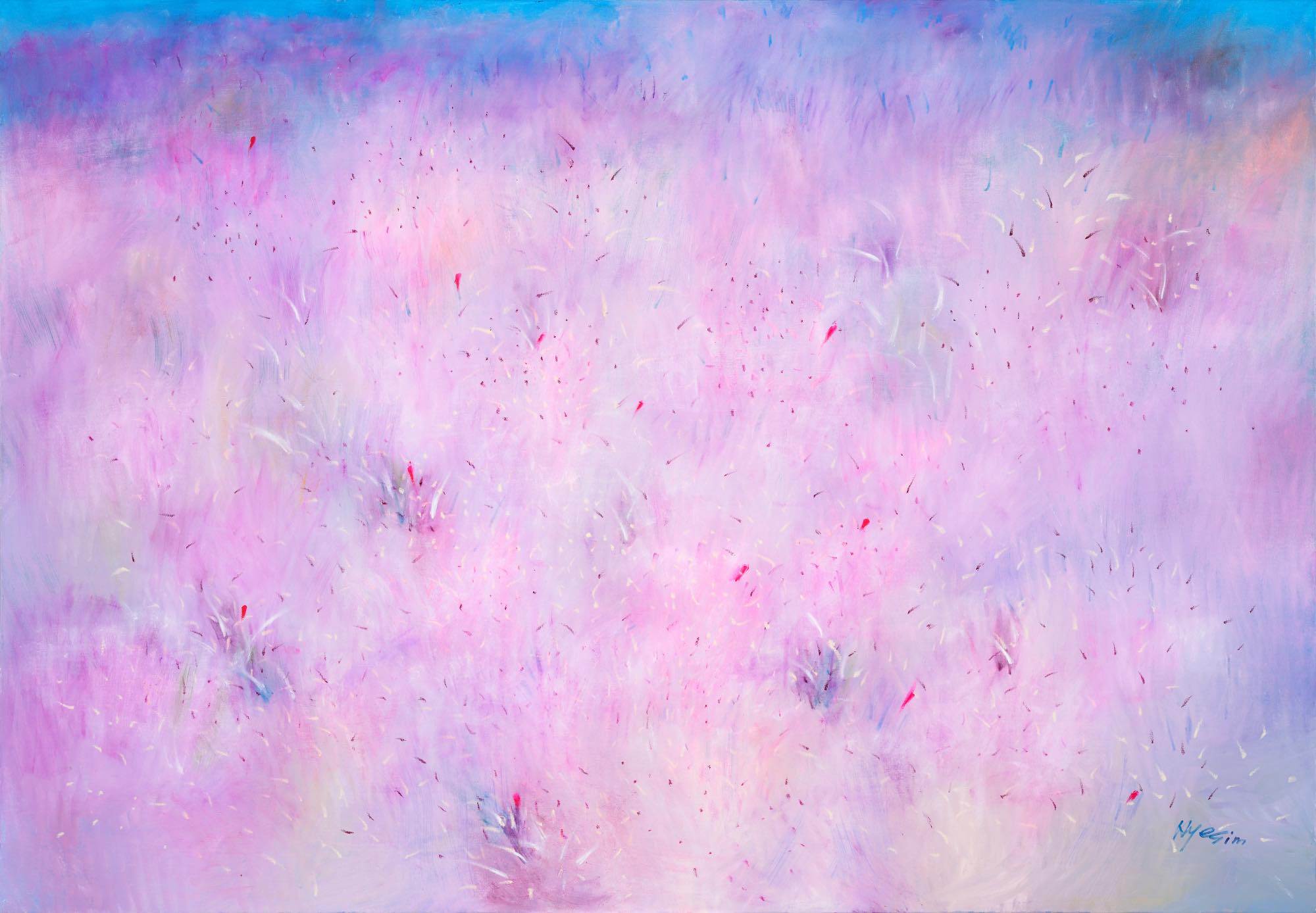 Hyesim Choi, Oil on Canvas, 162cm(W) x 112cm(H), 2021