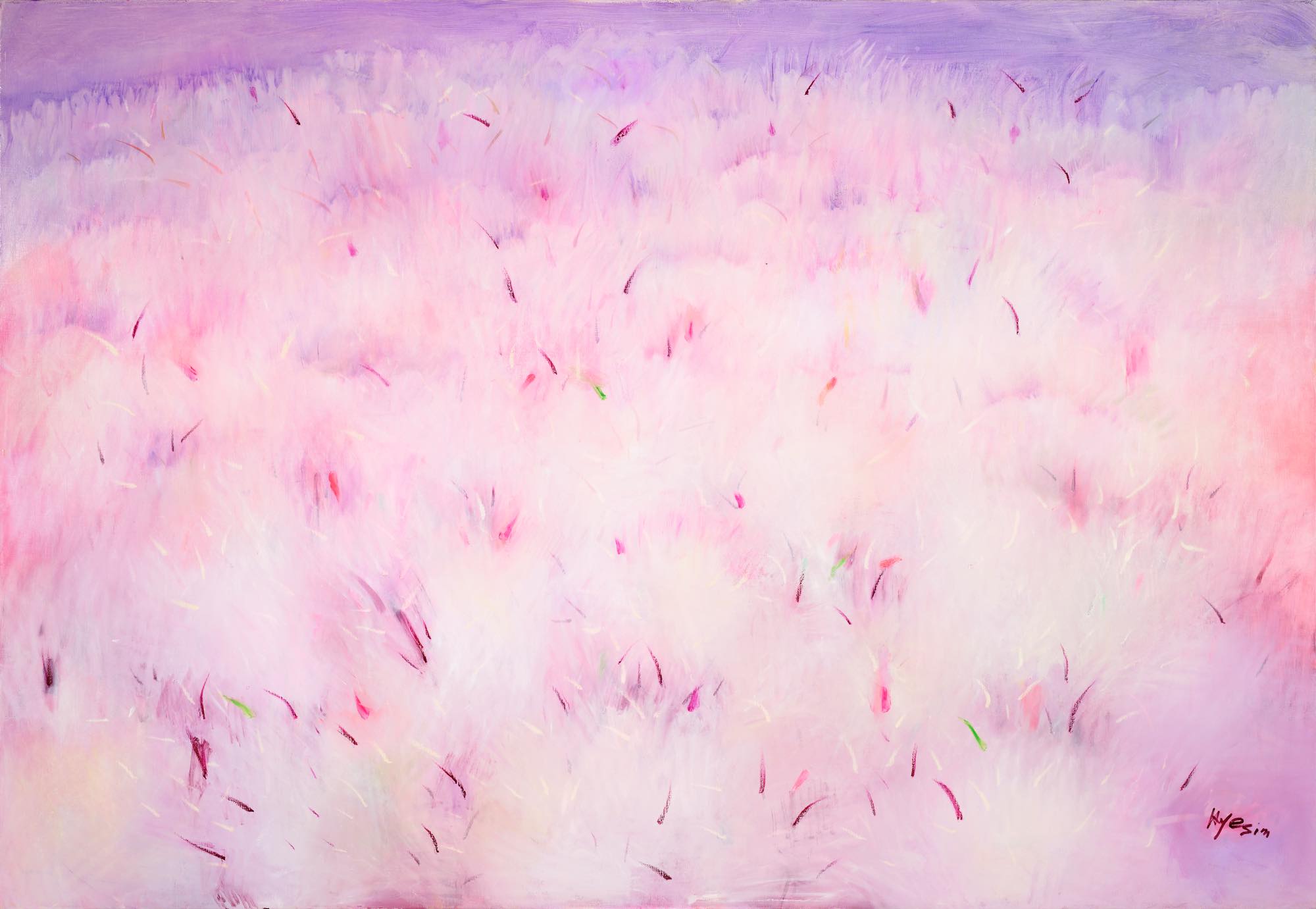 Hyesim Choi, Oil on Canvas, 162cm(W) x 112cm(H), 2021